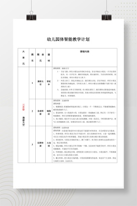 幼儿园教学计划模板 学期班级工作安排可编辑Word